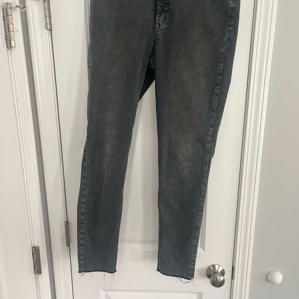 WASHED BLACK GAP HIGH RISE JEGGING 14 L